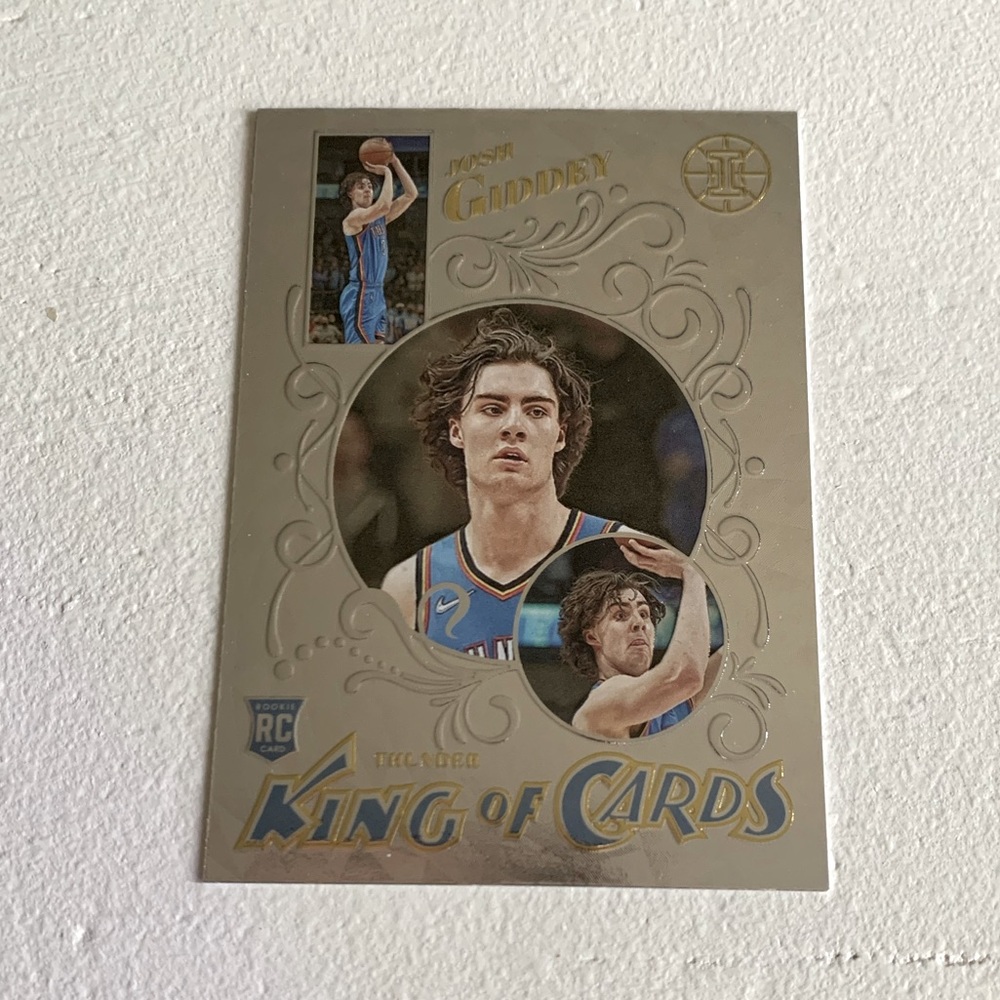2021-22 Josh Giddy King of Cards Rookie Card Panini Illusions
